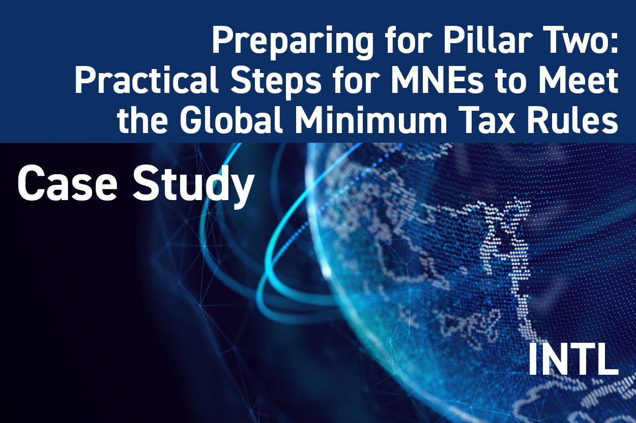 2025 Preparing for Pillar Two: Case Study