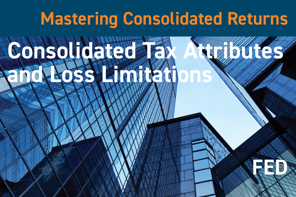 2025 Mastering Consolidated Returns: Consolidated Tax Attributes and Loss Limitations