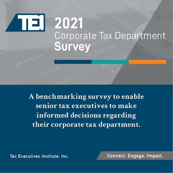 2021 Corporate Tax Department Survey (member price)